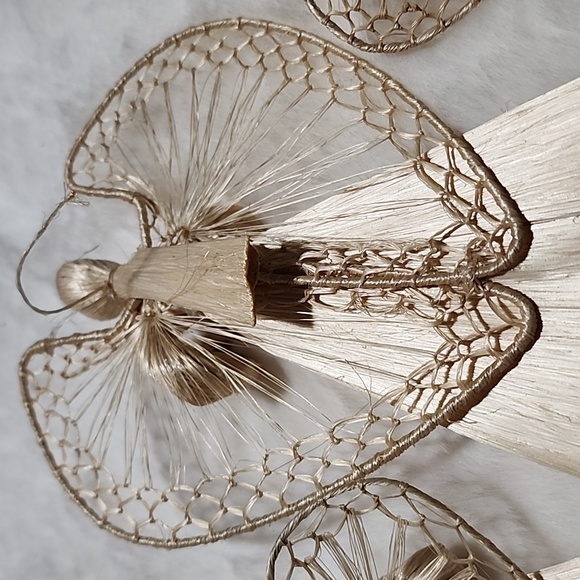 ANGELS  ORNAMENTS  CORN HUSK 🌽 - Picture 7 of 9
